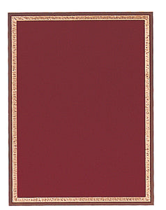 Brass Plated Steel Florentine Plaque Plate