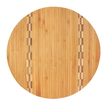 Load image into Gallery viewer, Round Bamboo Cutting Board
