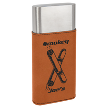 Load image into Gallery viewer, Custom Leatherette Cigar Case with Cutter