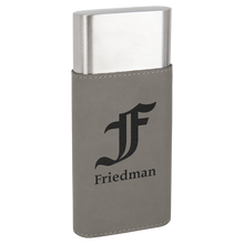 Load image into Gallery viewer, Custom Leatherette Cigar Case with Cutter