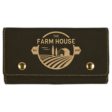 Load image into Gallery viewer, Personalized Laserable Leatherette Card & Dice Set, Personalized Engraving Gifts shipped from USA.