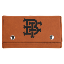 Load image into Gallery viewer, Personalized Laserable Leatherette Card & Dice Set, Personalized Engraving Gifts shipped from USA.