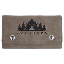 Load image into Gallery viewer, Personalized Laserable Leatherette Card & Dice Set, Personalized Engraving Gifts shipped from USA.