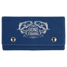 Load image into Gallery viewer, Personalized Laserable Leatherette Card & Dice Set, Personalized Engraving Gifts shipped from USA.