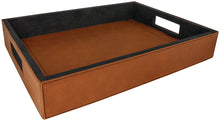 Load image into Gallery viewer, Custom 16&quot; x 12&quot; Laserable Leatherette Serving Tray
