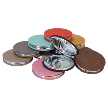 Load image into Gallery viewer, Custom Compact Mirror, Leatherette