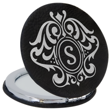 Load image into Gallery viewer, Custom Compact Mirror, Leatherette