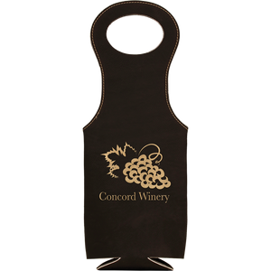 Custom Leatherette Wine Bag