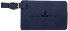 Load image into Gallery viewer, Custom Leatherette Luggage Tag