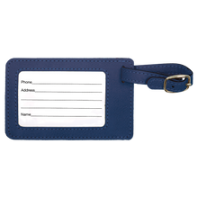 Load image into Gallery viewer, Custom Leatherette Luggage Tag