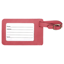 Load image into Gallery viewer, Custom Leatherette Luggage Tag