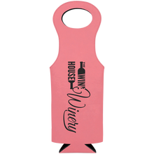 Load image into Gallery viewer, Custom Leatherette Wine Bag