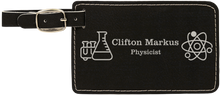Load image into Gallery viewer, Custom Leatherette Luggage Tag