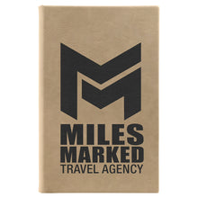 Load image into Gallery viewer, Custom Laserable Leatherette Journal with Lined Notepad, Personalized Engraving Gifts shipped from USA.