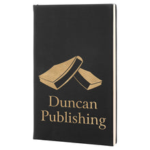 Load image into Gallery viewer, Custom Laserable Leatherette Journal with Lined Notepad, Personalized Engraving Gifts shipped from USA.