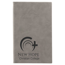 Load image into Gallery viewer, Custom Laserable Leatherette Journal with Lined Notepad, Personalized Engraving Gifts shipped from USA.