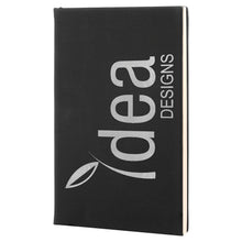 Load image into Gallery viewer, Custom Laserable Leatherette Journal with Lined Notepad, Personalized Engraving Gifts shipped from USA.