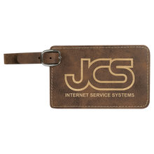 Load image into Gallery viewer, Custom Leatherette Luggage Tag
