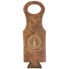 Load image into Gallery viewer, Custom Leatherette Wine Bag