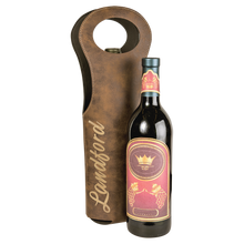 Load image into Gallery viewer, Custom Leatherette Wine Bag