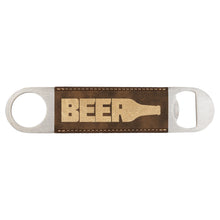 Load image into Gallery viewer, 1 1/2" x 7" Custom Leatherette Bottle Opener