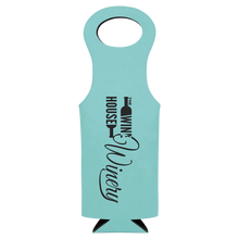 Load image into Gallery viewer, Custom Leatherette Wine Bag