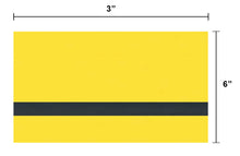 Load image into Gallery viewer, Yellow/Black Laser XT Plastic - Engrave Black, Laser Tag, Sign, Name Tag