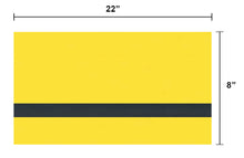 Load image into Gallery viewer, Yellow/Black Laser XT Plastic - Engrave Black, Laser Tag, Sign, Name Tag