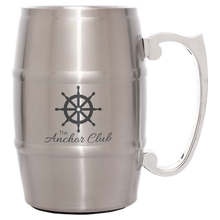 Load image into Gallery viewer, 17 oz. Stainless Steel Barrel Mug with Handle
