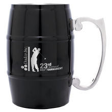 Load image into Gallery viewer, 17 oz. Stainless Steel Barrel Mug with Handle, Personalized Engraving Gifts shipped from USA.