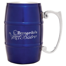 Load image into Gallery viewer, 17 oz. Stainless Steel Barrel Mug with Handle
