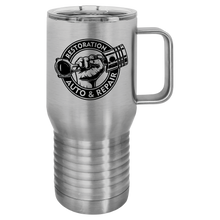 Load image into Gallery viewer, Polar Camel 20 oz. Vacuum Insulated Travel Mug with Slider Lid, Personalized Engraving Gifts shipped from USA.