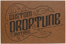 Load image into Gallery viewer, Dark Brown/Black Laserable Leatherette Wall Decor with Sawtooth Hanger