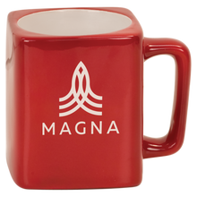 Load image into Gallery viewer, 8 oz. Ceramic Square Laser Mug, Personalized Engraving Gifts shipped from USA.