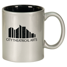 Load image into Gallery viewer, 11 oz. Ceramic Round Laser Mug, Personalized Engraving Gifts shipped from USA.