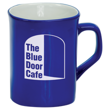 Load image into Gallery viewer, 10 oz. Ceramic Rounded Corner Mug, Coffee and Tea Cups, Personalized Engraving Gifts shipped from USA.