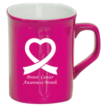 Load image into Gallery viewer, 10 oz. Ceramic Rounded Corner Mug, Coffee and Tea Cups, Personalized Engraving Gifts shipped from USA.