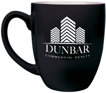 Load image into Gallery viewer, 16 oz. Ceramic Bistro Mug, Coffee and Tea Cups, Personalized Engraving Gifts shipped from USA.