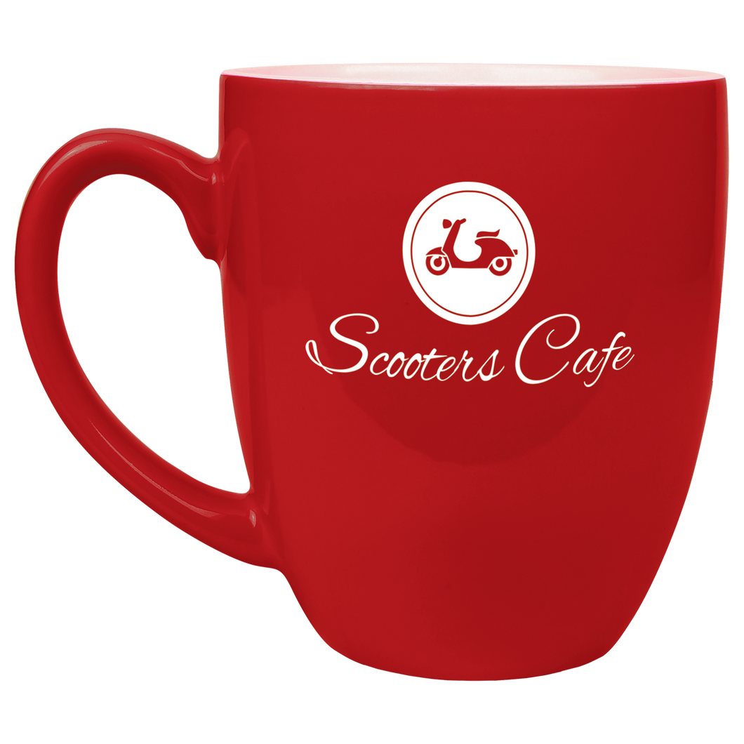 16 oz. Ceramic Bistro Mug, Coffee and Tea Cups