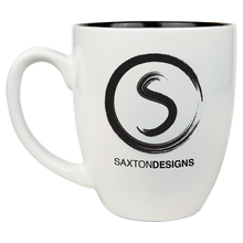 Load image into Gallery viewer, 16 oz. Ceramic Bistro Mug, Coffee and Tea Cups, Personalized Engraving Gifts shipped from USA.