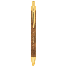 Load image into Gallery viewer, Personalized Laserable Leatherette Pen, Personalized Engraving Gifts shipped from USA.