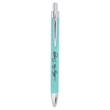 Load image into Gallery viewer, Personalized Laserable Leatherette Pen, Personalized Engraving Gifts shipped from USA.