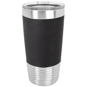 20 oz. Polar Camel Tumbler with Silicone Grip and Clear Lid