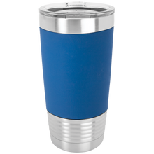 Load image into Gallery viewer, 20 oz. Polar Camel Tumbler with Silicone Grip and Clear Lid
