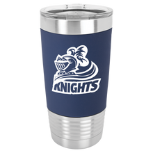 Load image into Gallery viewer, 20 oz. Polar Camel Tumbler with Silicone Grip and Clear Lid