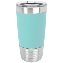 Load image into Gallery viewer, 20 oz. Polar Camel Tumbler with Silicone Grip and Clear Lid
