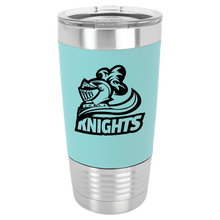 Load image into Gallery viewer, 20 oz. Polar Camel Tumbler with Silicone Grip and Clear Lid
