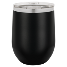 Load image into Gallery viewer, 12 oz. Wine Tumbler, Personalized Engraving Gifts shipped from USA.