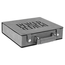 Load image into Gallery viewer, Custom Leatherette 100 Chip Poker Set