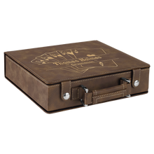 Load image into Gallery viewer, Custom Leatherette 100 Chip Poker Set